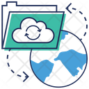 Cloud Computing Cloud Services Cloud Hosting Icon