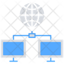 Data Transfer Connectivity Computer Connection Icon
