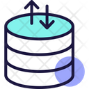 Database Server Data Transfer Server Data Transfer Icon