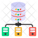 Database Servers Database Hosting Database Network Icon