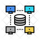 Database Network Lan Network Network Icon
