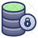 Database Protection Secure Database Data Storage Icon