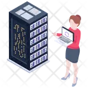 Database Refresh Icon - Download in Isometric Style