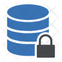 Database Private Lock Icon