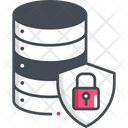 Database Security Server Security Shield Icon