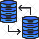 Database Sharing Database Transfer Data Transfer Icon