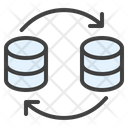 Data Exchange Databases Icon