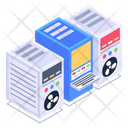 Databanks Data Centers Dataservers Icon