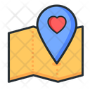 Date Map Map Geotag Icon