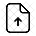 Datei Hochladen Dokument Hochladen Doc Hochladen Symbol