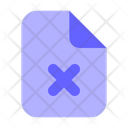 Datei Loschen Dokument Loschen Datei Entfernen Symbol