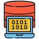 Datenschnittstellen Symbol