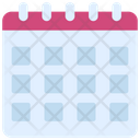 Shedule Calendar Dates Icon