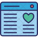 Heart Love Chatting Romantic Chat Icon