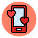 Dating App Online Love Romance Icon