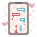 Chat Dating App Icon