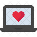 Dating Application Laptop Icon
