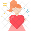 Daughter Day Valentines Icon