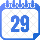 Day 29 Day 29 Number 29 Icon