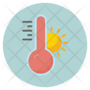 Temperature Sun Summer Icon