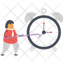 Deadline Timeline Work Schedule Icon