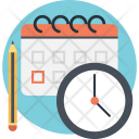 Planning Schedule Timer Icon