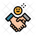 Deal Agreement Handshake Icon