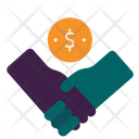 Dealing Business Money Icon