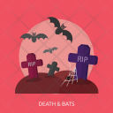 Death Bats Rip Icon