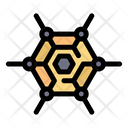 Decentralized Network Technology Icon