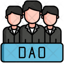 Decentralized Autonomous Organization Dao Icon