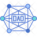 Decentralized Autonomous Organization Dao Icon
