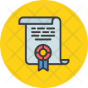 Declaration Document Seal Icon