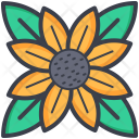 Chinese Flower Decoration Icon