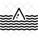 Deep Submerge Water Wave Icon