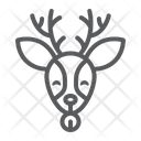 Christmas Deer Moose Icon