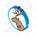 Deer Silhouette Hunting Icon