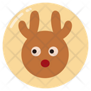 Deer Animal Christmas Icon