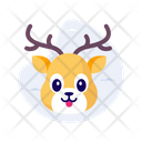 Deer Reindeer Animal Icon