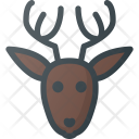 Deer Rudolf Holidays Icon