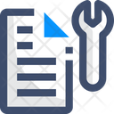 Defects File Setting File Repair Icon