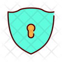 Defence Shield Lock Icon