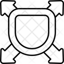 Defence Shield  Icon