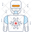 Ai Security Ai Protection Protective Robot Icon