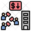 Deflation Icon