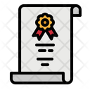 Degree Certificate Icon