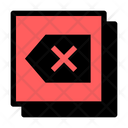 Delete Remove Arrow Icon