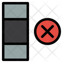 Cell Delete Row Icon