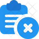 Delete Clipboard Delete File Remove File Icon