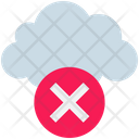 Cloud Computing Cancel Icon